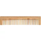 Bamboo comb, 137×30×6 mm, Everestus, 20FEB13552, Bambus, Natur