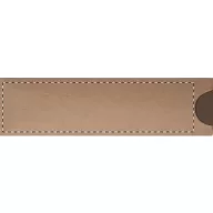   Bamboo comb, 137×30×6 mm, Everestus, 20FEB13552, Bambus, Natur