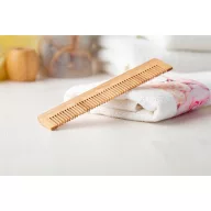   Bamboo comb, 137×30×6 mm, Everestus, 20FEB13552, Bambus, Natur