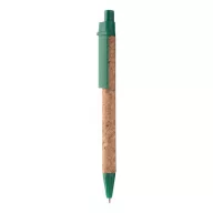   Pix, ø9×138 mm, Everestus, 20FEB16635, Hartie reciclata, Plastic, Verde, Natur