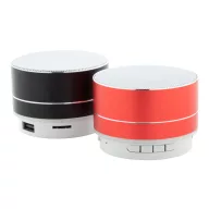   Boxa portabila Wireless, 2401E18118, Everestus, ø68x49 mm, Aluminiu, Rosu