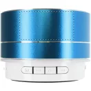 Boxa portabila Wireless, 2401E18117, Everestus, ø68x49 mm, Aluminiu, Albastru