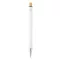 Set instrumente de scris, 2410E24666, Everestus, 139 x 13 x 10 mm, Aluminiu, Alb