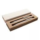 Set instrumente de scris, 2410E24665, Everestus, 139 x 13 x 10 mm, Aluminiu, Argintiu