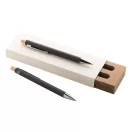 Set instrumente de scris, 2410E24664, Everestus, 139 x 13 x 10 mm, Aluminiu, Gri