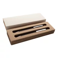   Set instrumente de scris, 2410E24664, Everestus, 139 x 13 x 10 mm, Aluminiu, Gri