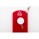 Breloc cu lama autoretractabila, 2410E23352, Everestus, 33 x 57 x 4 mm, ABS, Rosu