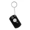 Breloc cu lama autoretractabila, 2410E23349, Everestus, 33 x 57 x 4 mm, ABS, Negru