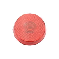 Flashing light, ø45 mm, Everestus, 20FEB4699, Plastic, Rosu