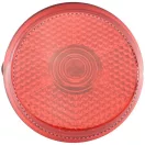 Flashing light, ø45 mm, Everestus, 20FEB4699, Plastic, Rosu