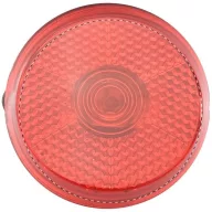 Flashing light, ø45 mm, Everestus, 20FEB4699, Plastic, Rosu
