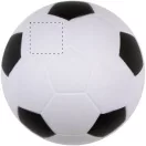 Minge de fotbal antistres, ø63 mm, Everestus, 20FEB11617, Poliuretan, Alb, Negru