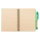 Agenda, 135×180 mm, Everestus, 20FEB10377, Hartie reciclata, Natur