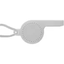 Fluier, 51×19×24 mm, Everestus, 20FEB3742, Plastic, Poliester, Alb