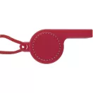 Fluier, 51×19×24 mm, Everestus, 20FEB3741, Plastic, Poliester, Rosu