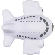   Avion antistres, 82×90×47 mm, Everestus, 20FEB11608, Poliuretan, Alb