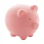 Porc antistres, 84×74×74 mm, Everestus, 20FEB11638, Poliuretan, Roz
