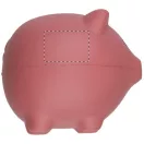 Porc antistres, 84×74×74 mm, Everestus, 20FEB11638, Poliuretan, Roz