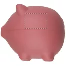 Porc antistres, 84×74×74 mm, Everestus, 20FEB11638, Poliuretan, Roz
