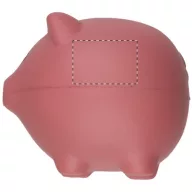   Porc antistres, 84×74×74 mm, Everestus, 20FEB11638, Poliuretan, Roz