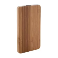   Power bank, 65×124×10 mm, Everestus, 20FEB6019, Bambus, Natur