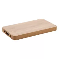   Power bank, 65×124×10 mm, Everestus, 20FEB6019, Bambus, Natur