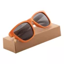 Ochelari de soare,  Everestus, 20FEB2502, Bambus, Plastic, Portocaliu