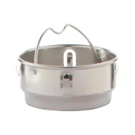   Termos cu infuzor de ceai si termometru, 21MAR2695, 500 ml, Ø 65x240 mm, Everestus, Otel, Bambus, Natur