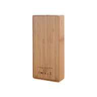   Powerbank, Everestus, 22FEB1615, 8000 mAh, 155x74x20 mm, Bambus, Natur