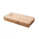 Powerbank, Everestus, 22FEB1615, 8000 mAh, 155x74x20 mm, Bambus, Natur