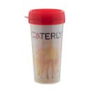 Cana termos, 450 ml, ø85×170 mm, Everestus, 20FEB16001, Plastic, Rosu