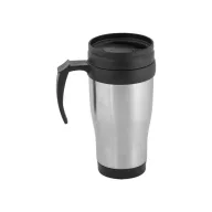   Cana termos, 450 ml, 120×80×165 mm, Everestus, 20FEB15993, Metal, Plastic, Argintiu, Negru
