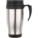 Cana termos, 450 ml, 120×80×165 mm, Everestus, 20FEB15993, Metal, Plastic, Argintiu, Negru