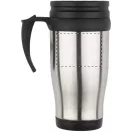 Cana termos, 450 ml, 120×80×165 mm, Everestus, 20FEB15993, Metal, Plastic, Argintiu, Negru