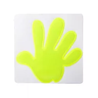  Sticker reflectorizant, hand, 67×55 mm, Everestus, 20FEB4689, Rasina, Galben