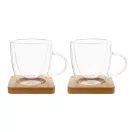 Cana, Everestus, 21OCT0036, 90 ml, 185 x 85 x 80 mm, Sticla, Bambus, Transparent, Natur