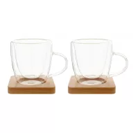   Cana, Everestus, 21OCT0036, 90 ml, 185 x 85 x 80 mm, Sticla, Bambus, Transparent, Natur