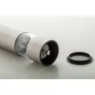   Rasnita electrica pentru sare si piper, 2401E17526, Everestus, ø50x220 mm, Otel, Ceramica, Argintiu