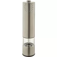   Rasnita electrica pentru sare si piper, 2401E17526, Everestus, ø50x220 mm, Otel, Ceramica, Argintiu
