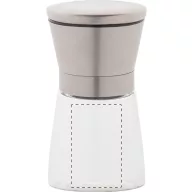   Rasnita manuala pentru sare si piper, 2401E17893, Everestus, ø65x135 mm, Otel, Ceramica, Transparent, Argintiu