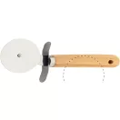 Set servire pizza 3 piese, 2401E16827, Everestus, 152x308 mm, Otel, Bambus, Natur