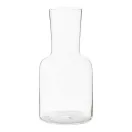 Set carafa 800 ml si pahar 300 ml, 2410E25508, Everestus, ø94 x 200 mm, Sticla, Transparent