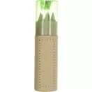 Set 6 creioane, 21MAR1334, Ø 27x102 mm, Everestus, Lemn, Plastic, Verde