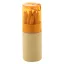 Set 12 creioane, 21MAR1331, Ø 35x103 mm, Everestus, Carton, Lemn, Portocaliu