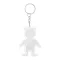 Breloc ursulet reflectorizant, 50×70 mm, Everestus, 20FEB7104, Plastic, Alb