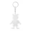 Breloc ursulet reflectorizant, 50×70 mm, Everestus, 20FEB7104, Plastic, Alb