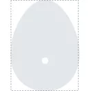 Clepsidra 3 minute, ø20×60 mm, Everestus, 20FEB7322, Plastic, Rosu, Transparent