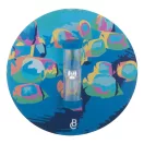 Clepsidra 3 minute, ø20×60 mm, Everestus, 20FEB7320, Plastic, Albastru, Transparent
