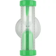   Clepsidra 3 minute, ø20×60 mm, Everestus, 20FEB7321, Plastic, Verde, Transparent