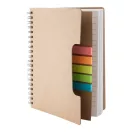 Agenda, 135×177×8 mm, Everestus, 20FEB10310, Hartie reciclata, Natur